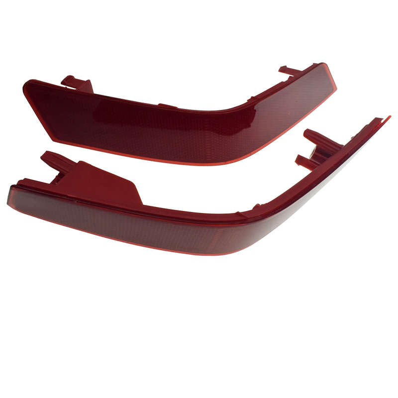 Left+Right Rear Passenger Side Bumper Reflectors For 2018-19 Nissan Rogue
