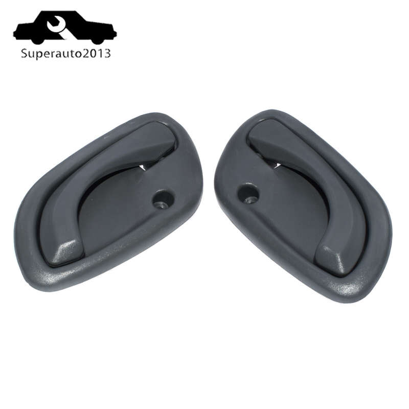 2X Door Handle Front or Rear Left & Right Interior Gray For Suzuki Grand Vitara