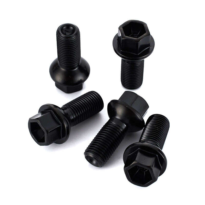 5Pcs Wheel Lug Bolt nuts 0009908307 For Mercedes Benz C250 C300 CLS63 E280 E500