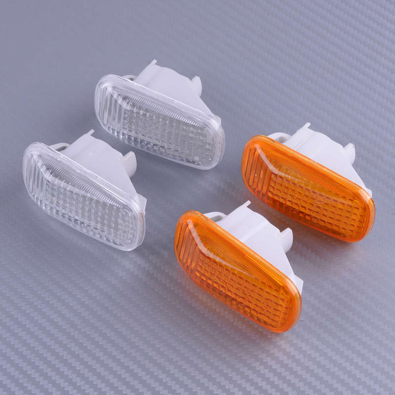 Side Repeater Lamp Lens L+R Fit For HONDA CIVIC CRV STREAM 34301S5HT02 03-05