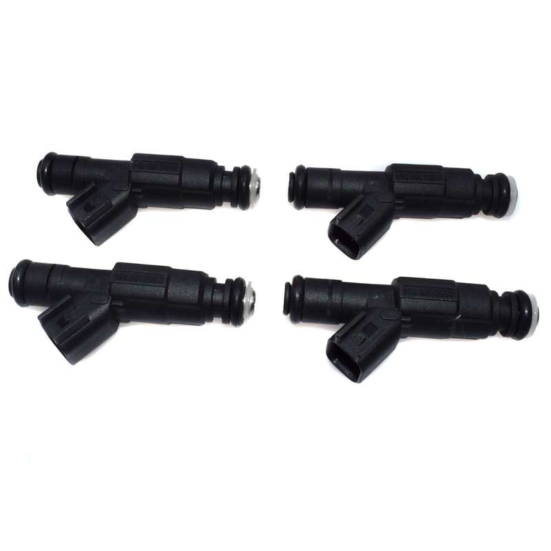 4-Hole Upgrade Fuel Injectors For 99-04 4.0L Jeep Cherokee 0280155784 Set 4pcs