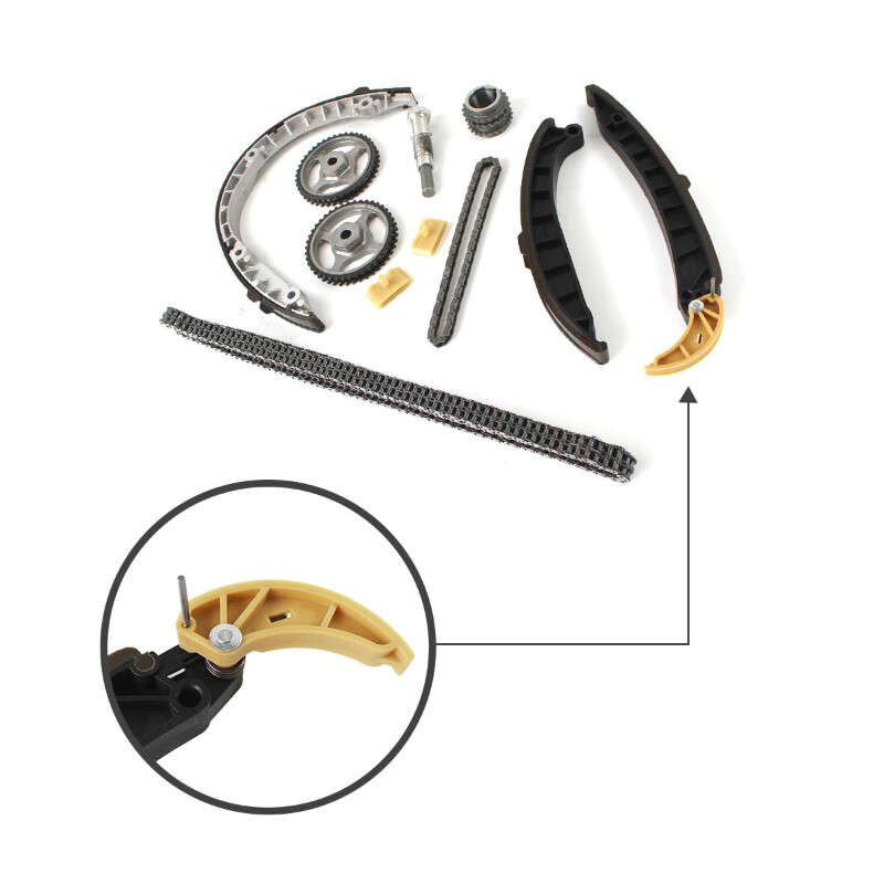 Engine Timing Chain Tensioner Guides Kit Fits for Porsche Panamera 3.6L 4.8L V8
