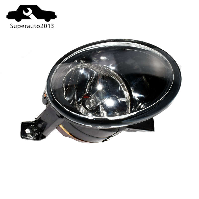 For VW Golf Jetta MK6 Tiguan EOS Bumper Convex Lens Fog Lights Lamps Front Left