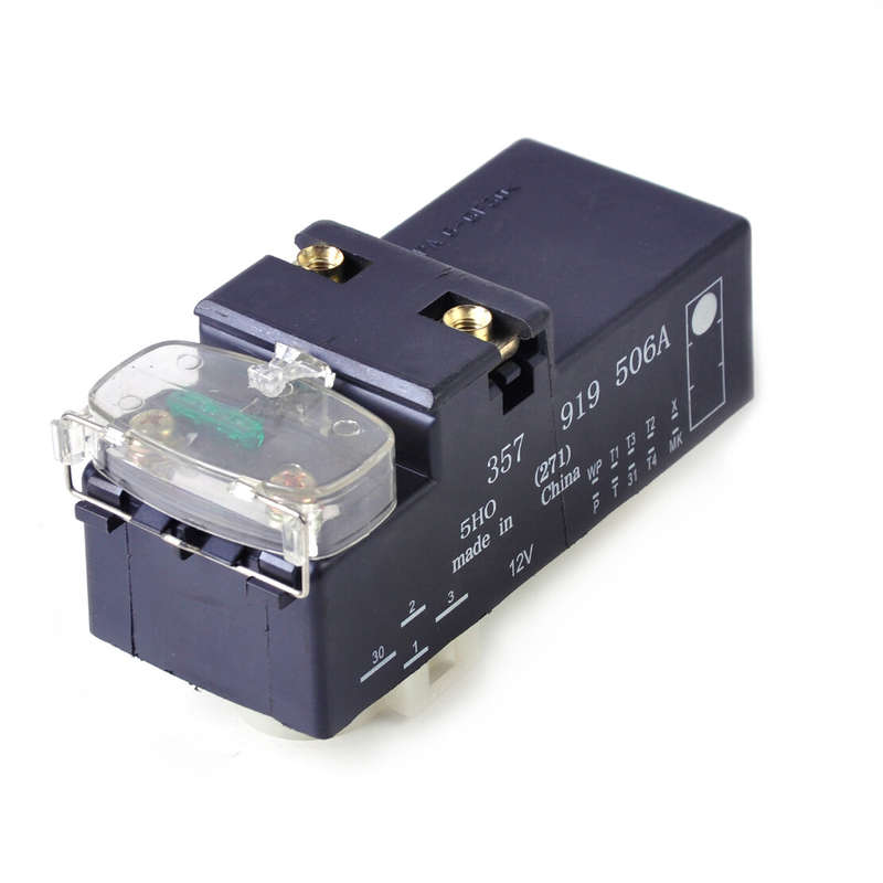 Coolant Fan Control Switch Relay Module 357919506A for VW Golf Jetta Cabrio Pass