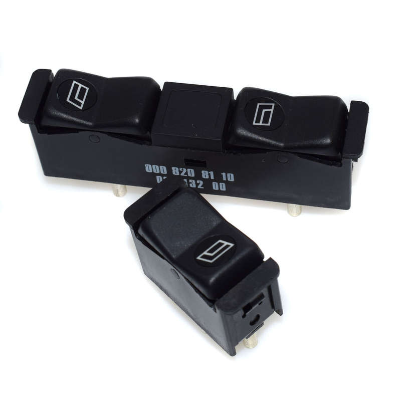 2PCS Front Right & W/Rear Power Window Switches For Mercedes-Benz 190E 190D New