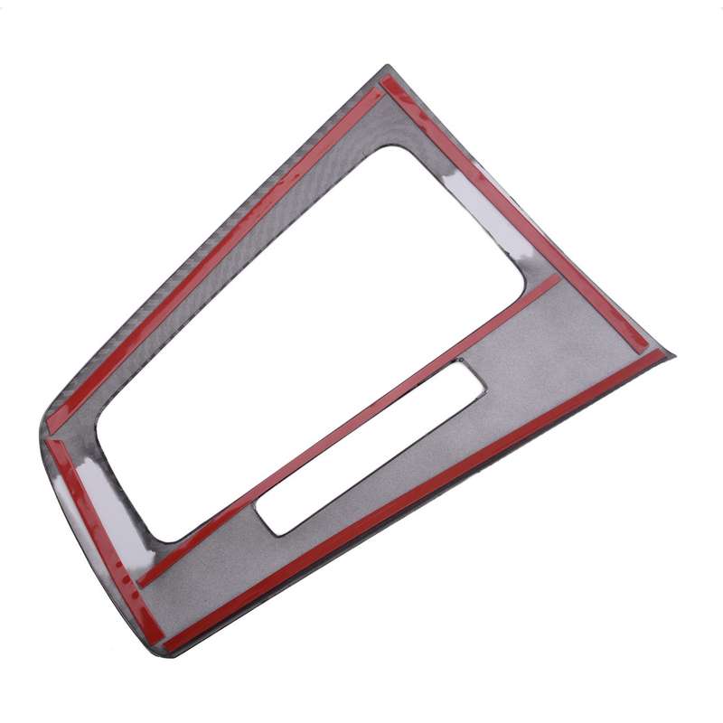 Carbon Fiber Style Inner Gear Shift Panel Cover Trim Fit for Ford Focus 2012-14