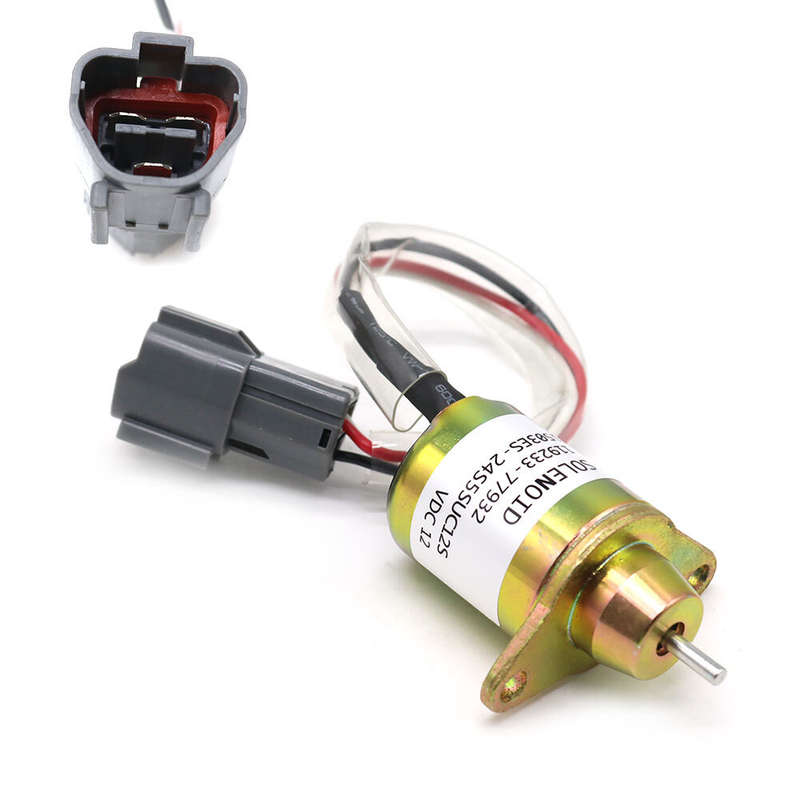 Fuel Shutoff Solenoid 119233-77932 For Yanmar Engine 3TNV88 3TNE84 4TNE88 4TNE84