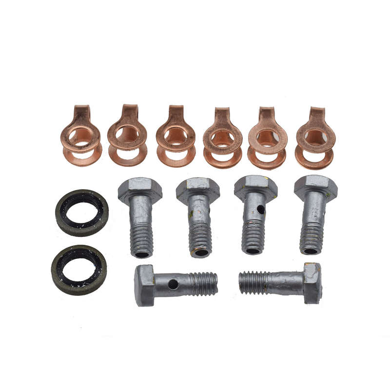 Fuel Return Line Banjo Bolt Seal Set For Cummins 1989-1998 Dodge Turbo 6BT 12V
