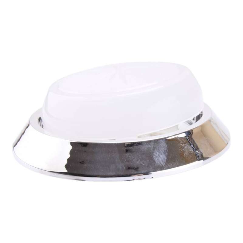 Roof Round Dome Light Base + Lens Cover Fit For Chevy Camaro Chevelle Firebird