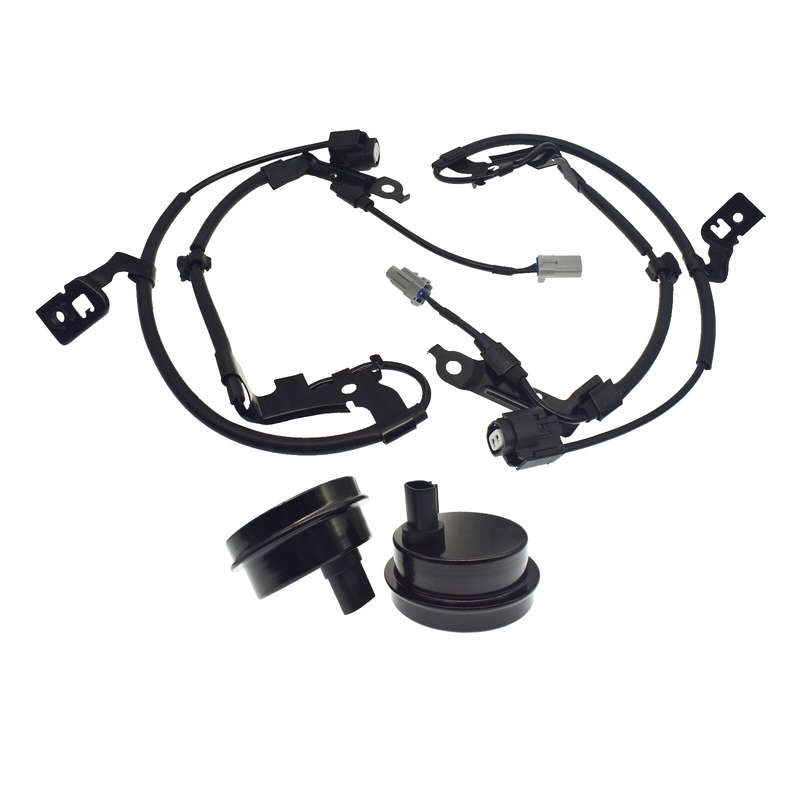 4PCS Front LH RH ABS Wheel Speed Sensor & Wiring Harness For GS350 IS250 IS350