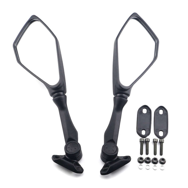 1Pair Motorcycle Rearview Mirror Fit for Kawasaki Ninja ZX6R ZX636 11-2018