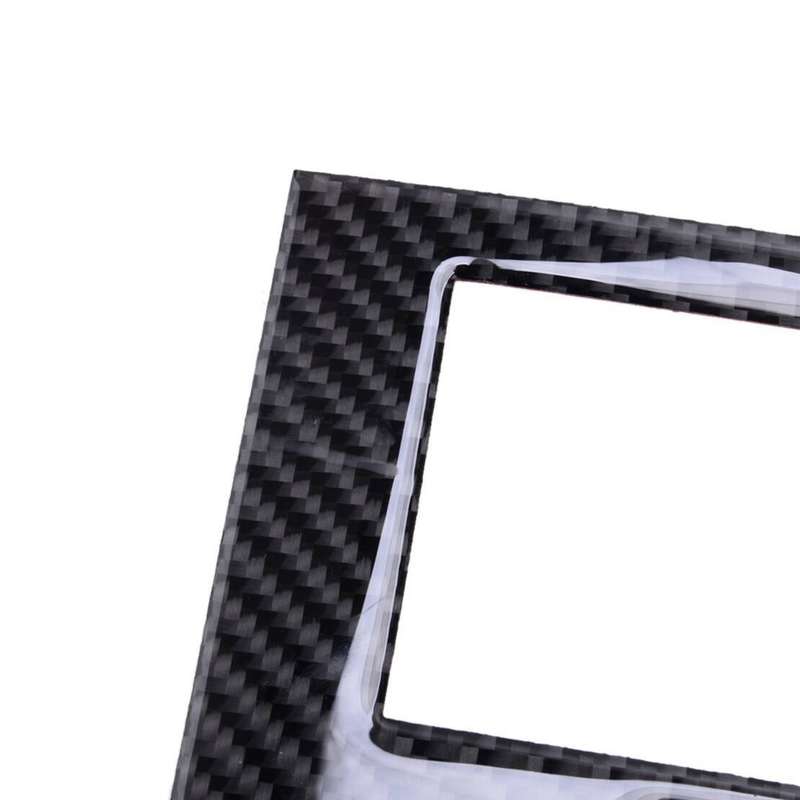 Carbon Fiber Center Console Air Vent Panel Cover Fit for Jeep Liberty 2008-2012
