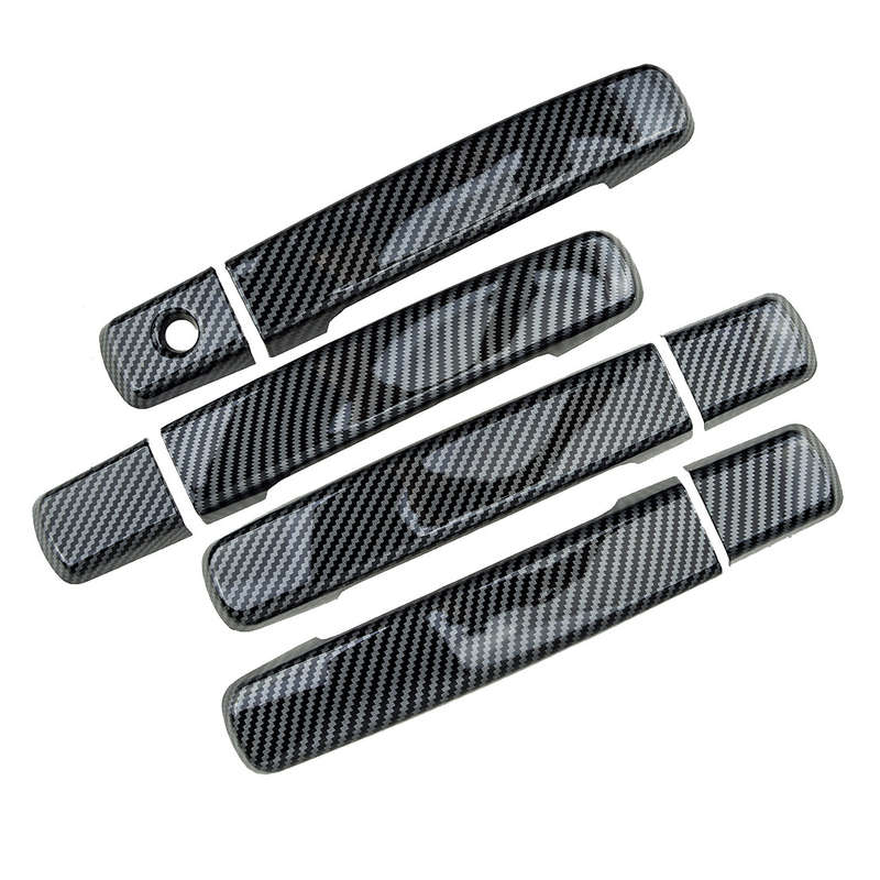 8Pcs/set Exterior Door Handle Cover Trim Fit For Nissan Frontier 2005-19 ABS