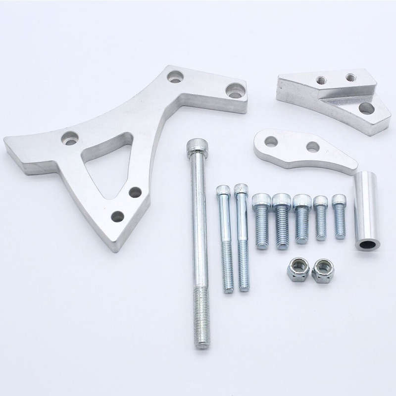 Billet Aluminum Alternator Bracket Full Kit Fit For Ford 351C 351 Cleveland