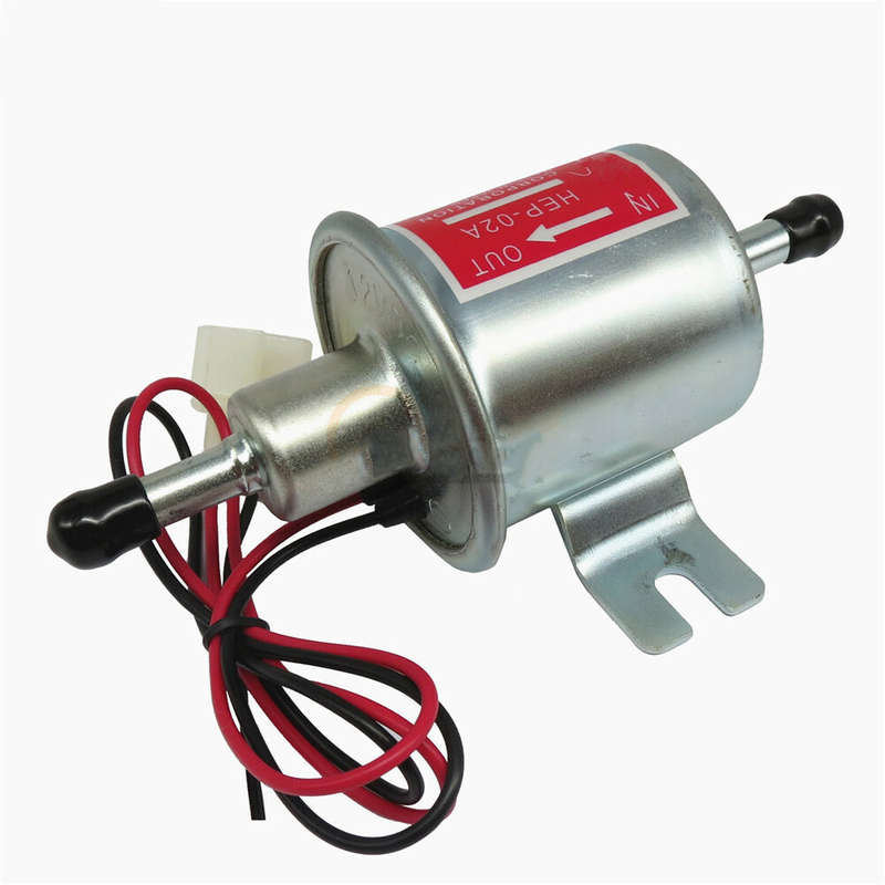 Universal Diesel Petrol Gasoline Electric Fuel Pump HEP-02A Low Pressure 12V