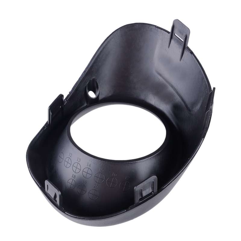 1pair Front Fog Light Cover Frame Bezel Fit For Mitsubishi Outlander 2013-2015