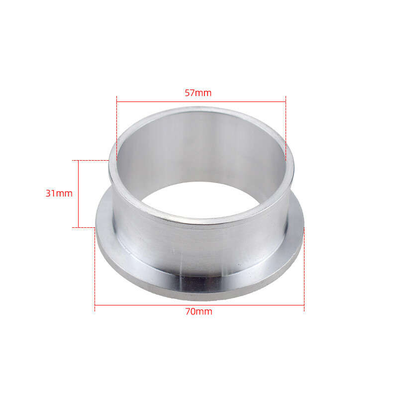For Holset HX35 HX35W HX40W Turbo Compressor V-band Flange Clamp Cummins 5.9L