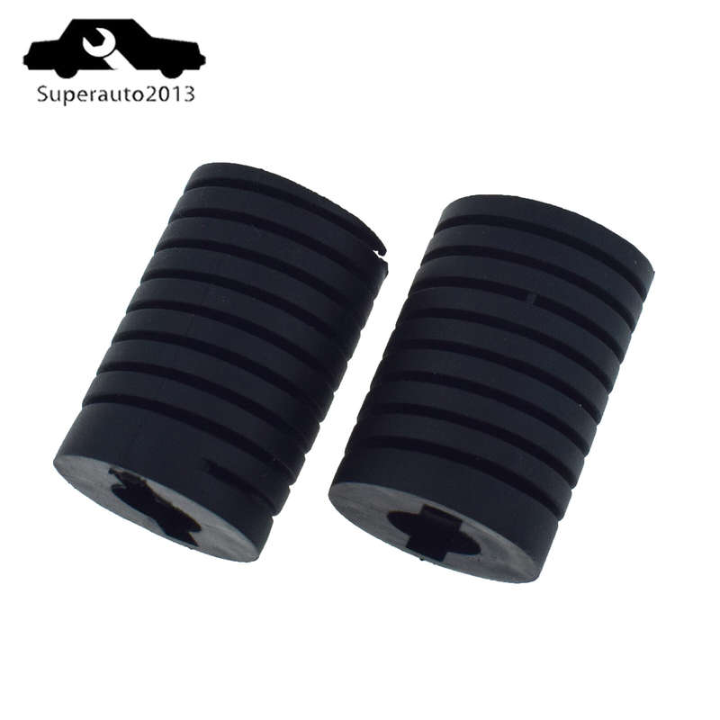 2PCS HOOD CUSHION SET RUBBER For TOYOTA LEXUS LS460 LS460L 2007-12 53384-50010