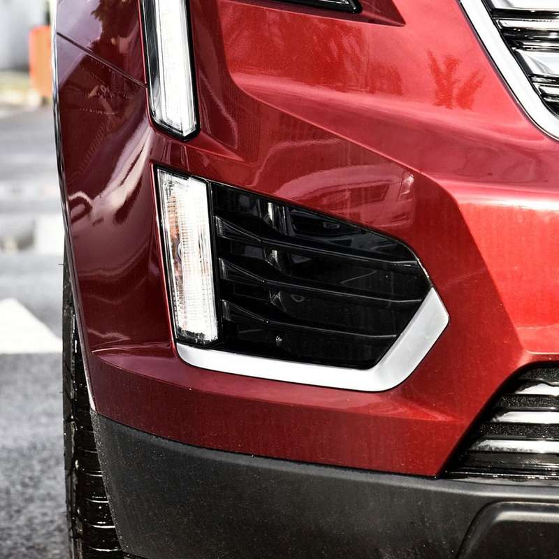 Right Front Fog Light Lamp Bezel Cover Grille Fit for Cadillac XT5 2017-2019