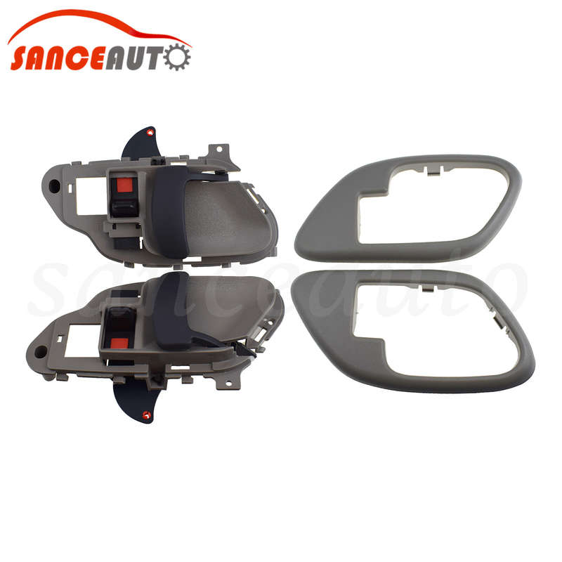 Inside Door Handle & Trim Bezel Left / Right For Chevrolet C1500 1995-1999 New
