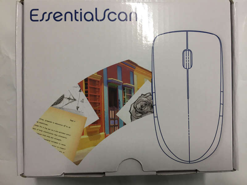 New EssentialScan USB Scanner Mouse Handheld Portable Photo Document Book Scan