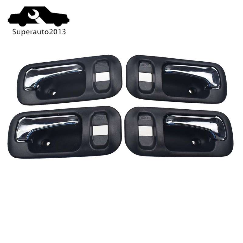 New 4X Front Rear Left Right Interior Door Handle For 1997-01 Honda CRV Odyssey