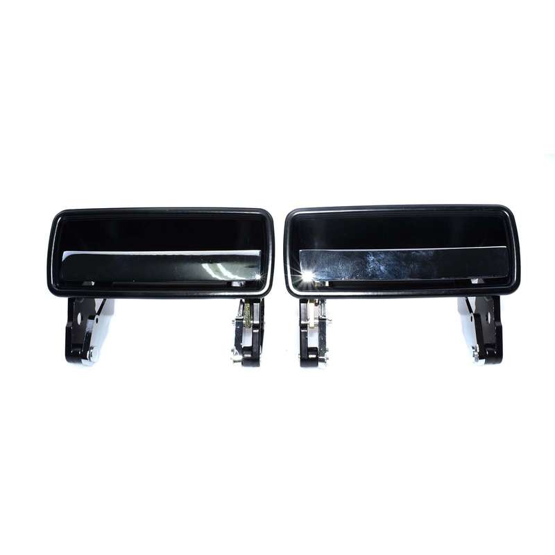 2PCS Front Rear Right Left Outside Door Handle For Volvo 240 242 244 245 260 New