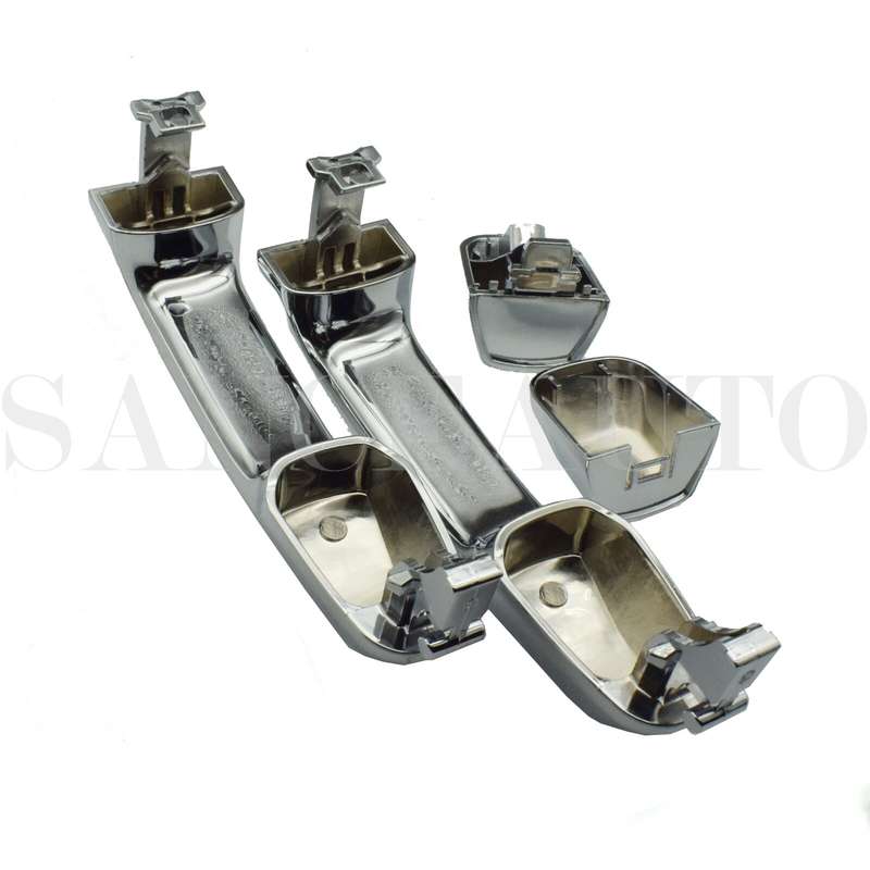 2pcs Front Pair Chrome Exterior Door Handle For 10-16 Toyota 4Runner Lexus GX460