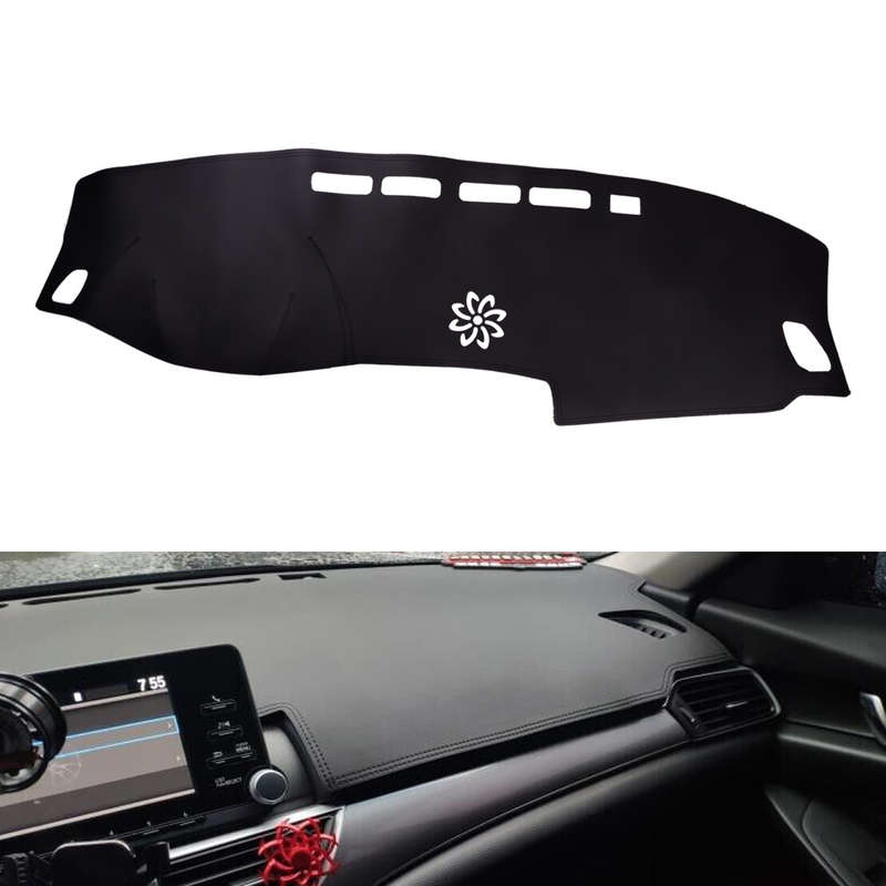 Fit for Honda Accord 18-22 PU Leather Dashboard Cover Dash Protector Mat