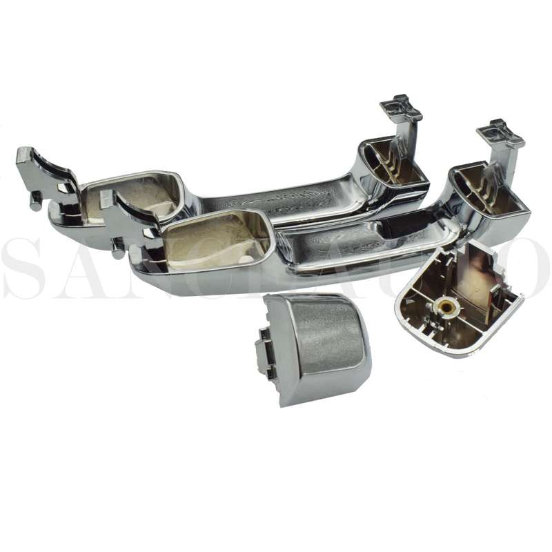 2pcs Rear Left + Right Outer Door Handles For 10-16 Toyota 4Runner Lexus GX460