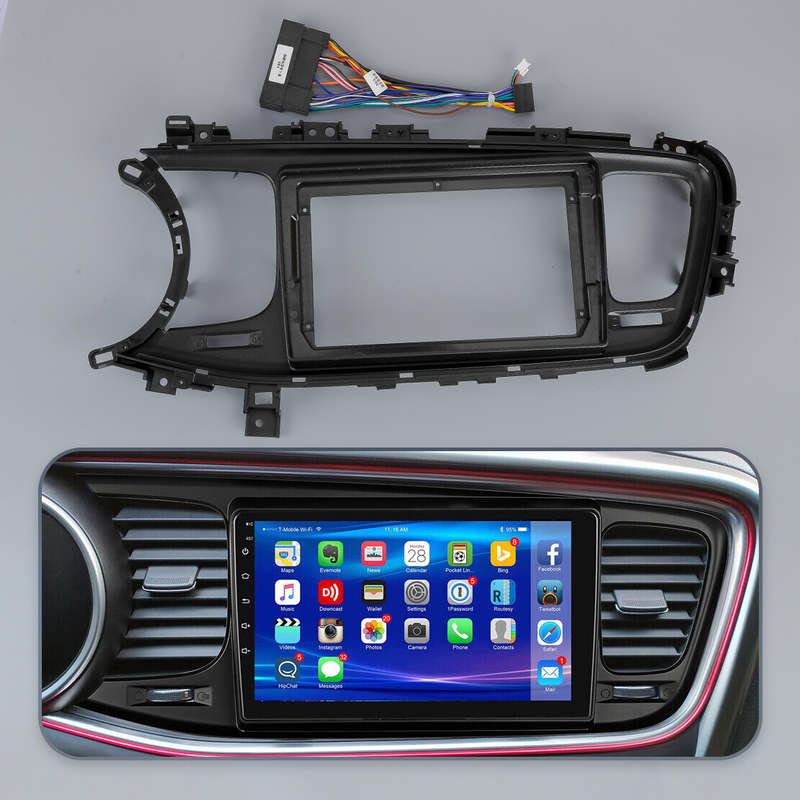 Dash Radio Fascia Frame Panel Frame Harness Fit For KIA Optima K5 2013 2014 2015