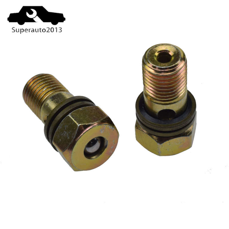 2X Fuel Overflow Return Valve For 94-98 Dodge Ram 2500 3500 5.9L Diesel 3941156