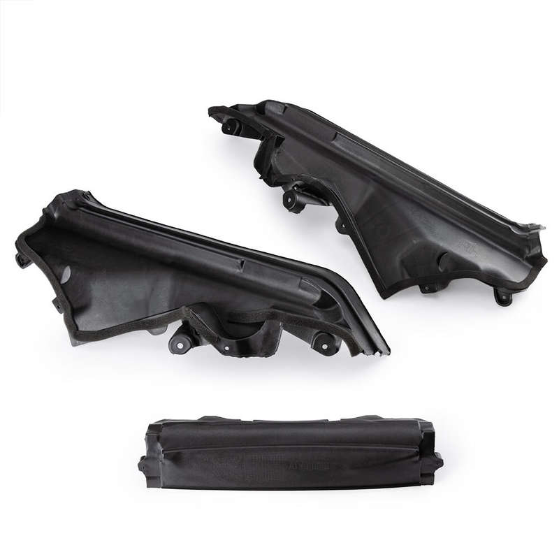 3PCS Engine Upper Cover Compartment Partition Panel For BMW X5 X6 E70 E71 06-14