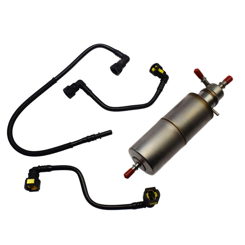 New Fuel Filter kit w/ 3PCS Fuel Lines For Mercedes ML320 ML430 ML55 1634770701