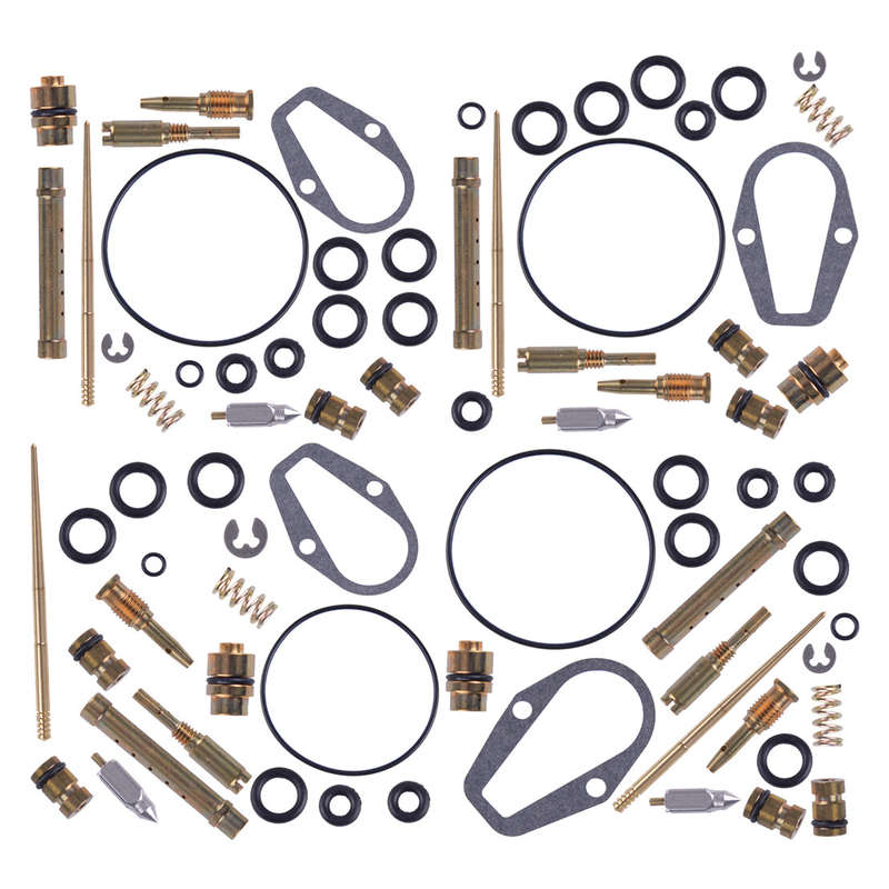 4xCarburetor Rebuild Carb Repair Kit Jets Gasket Fit for Honda CB500K CB500 Four