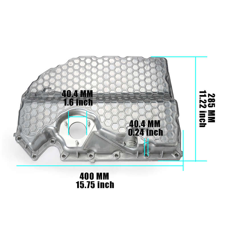 For VW Golf GTI Audi A3 S3 1.8L 2.0L 06K103600R Aluminium Lower Engine Oil Pan