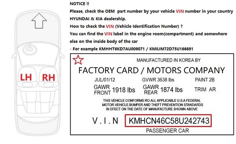OEM 93581-2S000 For ix35 tucson ix Passenger Console Control Switch button