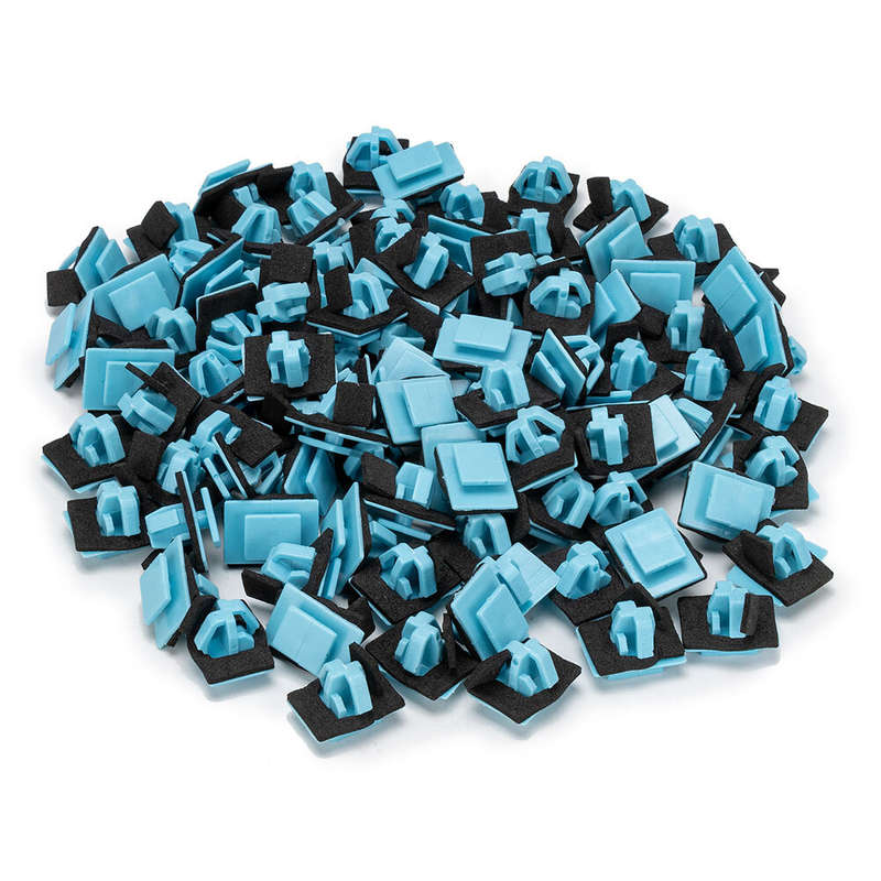 Set of 100 For Kia Hyundai 87756-1F000 Rocker Panel Retainer Moulding Clips