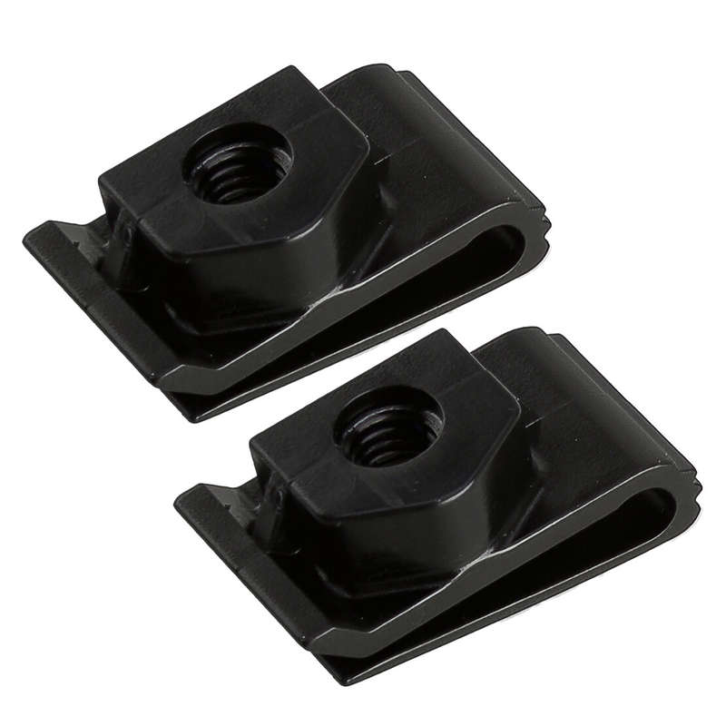 10xLicense Plate Bracket U Nut Retainer Clip Fit for Nissan Infiniti 01241-01051