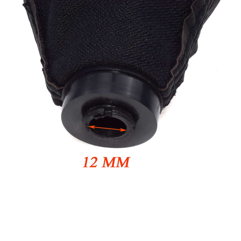 Black 5 Speed Gear Shift Knob Gaitor Boot For VW GOLF Rabbit JETTA MK5 SHIFTER