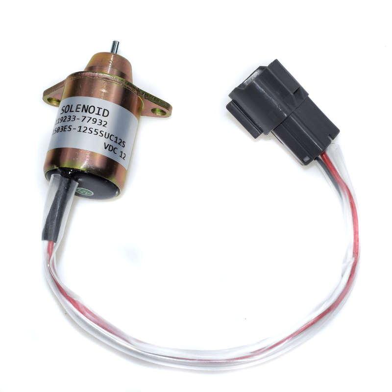 Fuel Shut Off Solenoid 119233-77932 Fit YANMAR JOHN DEERE TRACTOR Generator NEW