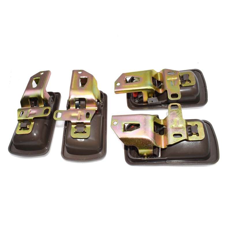 Brown Inside Interior Door Handles Set 4pcs for 1992-96 Toyota Camry 6920532070