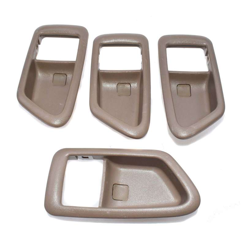 4X Beige Inside Front Rear Left Right Door Handle Cover For 1997-01 Toyota Camry