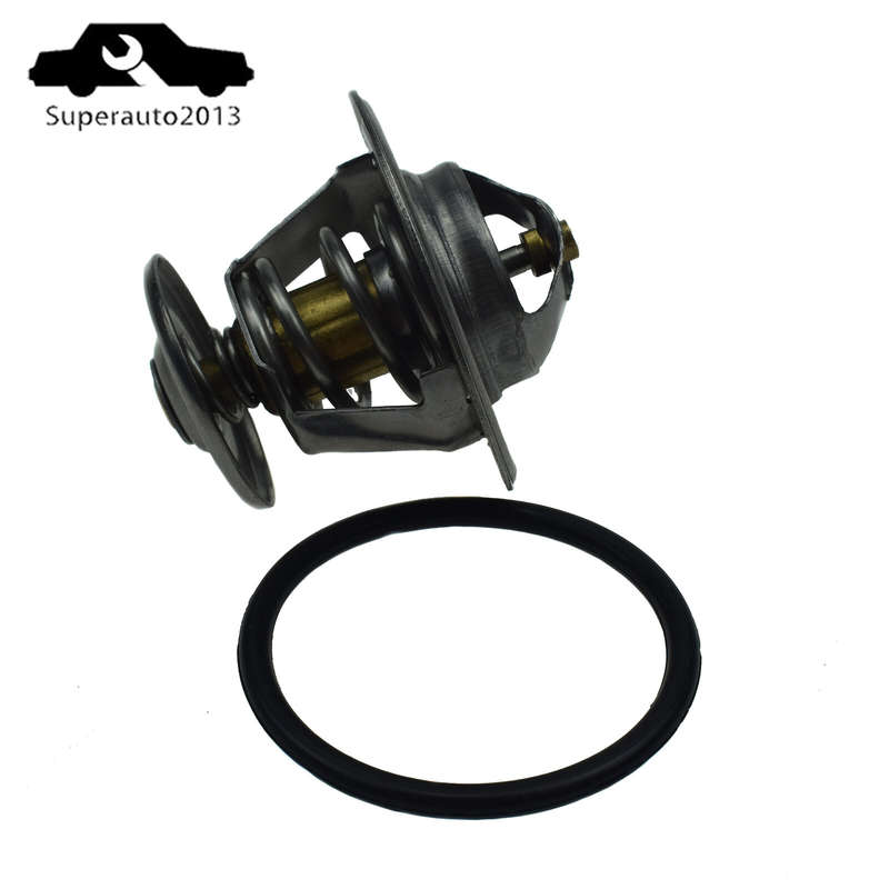 NEW Coolant Thermostat W/ Gasket For VW Golf Beetle Passat 87DEG 044121113