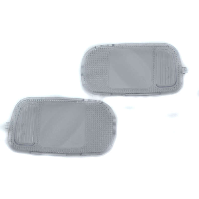 Overhead Console Dome Light Lens 2PC For 02-10 Dodge Ram 5183270AA 5183271AA New
