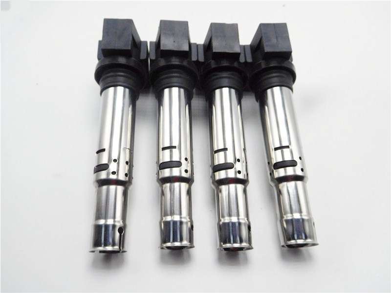 4Pcs Ignition Coil 036905715F For Audi A3 S3 VW Polo Tiguan Golf CC EOS Passat