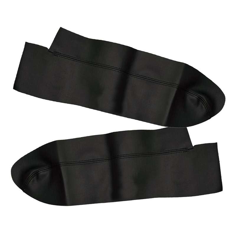 2pcs Black Front Door Panel Armrest Cover Skin Set Fit for Honda CRV 2007-2011