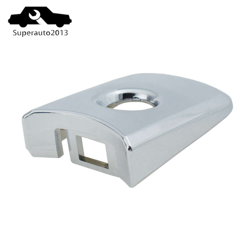 Outside Front Left Door Handle Cover Cap Chrome Fit For NISSAN 2008-2013 X-Trail