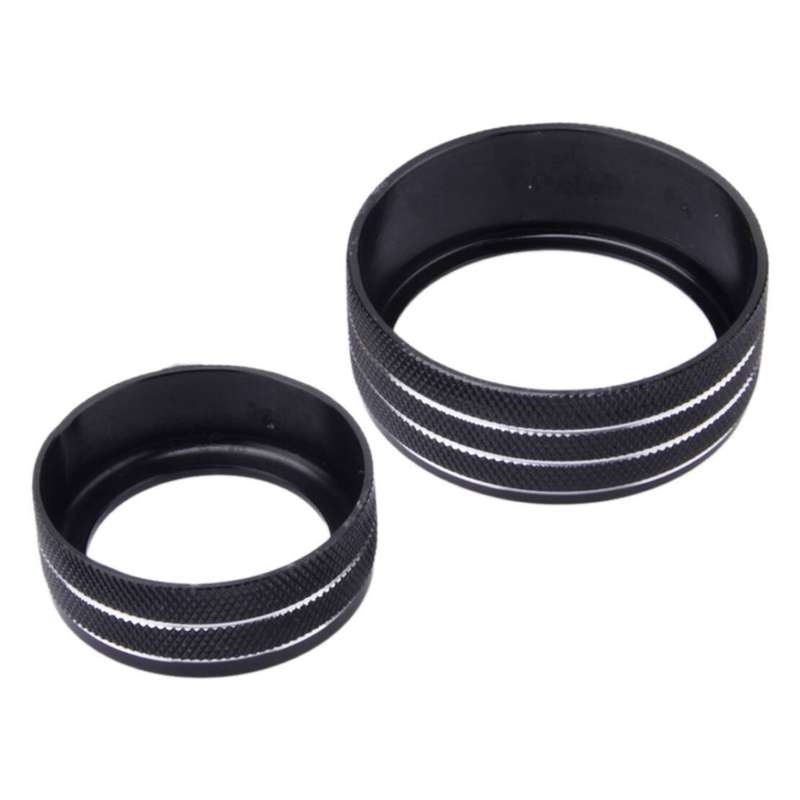 AC Volume Button Ring Knob Cover Fit for Dodge Charger Challenger Durango Acc