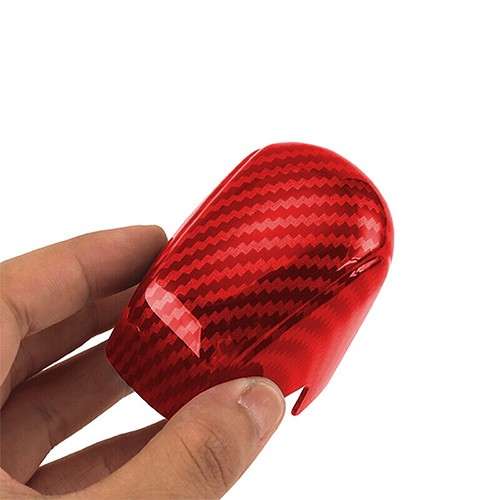 Carbon Fiber Style Gear Shift Knob Trim Cover Fit For Lexus RX350 500h 2023-2024